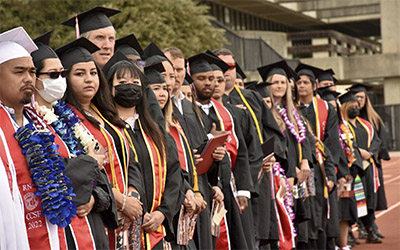 Students at CCSF graduation